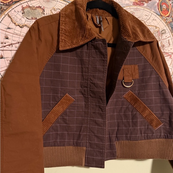 Anthropologie Plaid Cropped Jacket - Picture 6 of 8